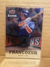 2009 Upper Deck Icons Icons Red /999 Jeff Francoeur #IC-JF 