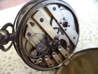 Antique Geneva Key Wind Hunter Case Pocket Watch scrap or repair — photo 6