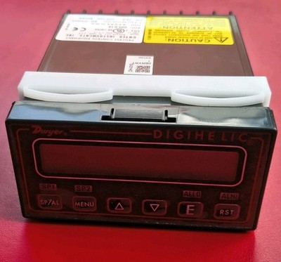 Pressure Digital Panel Meter, Dwyer Instruments, DH-015- Untested 
