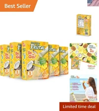 Delightfully Fruity Frutal Drink Mixes: Sugar-Free Pina Colada - 30 Stick Packs