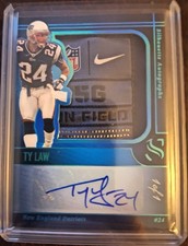 2025 Panini Silhouette Autographs Ty Law 1/1