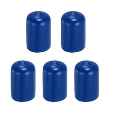 Pool Tip Cover Rubber Cue Protector Billiard Pool Cover 13mm  5Pcs  Blue