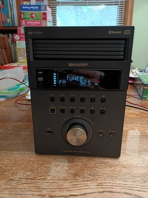 Sharp XL-BH250 Micro Stereo System: Bluetooth, 5-CD No Speakers or remote