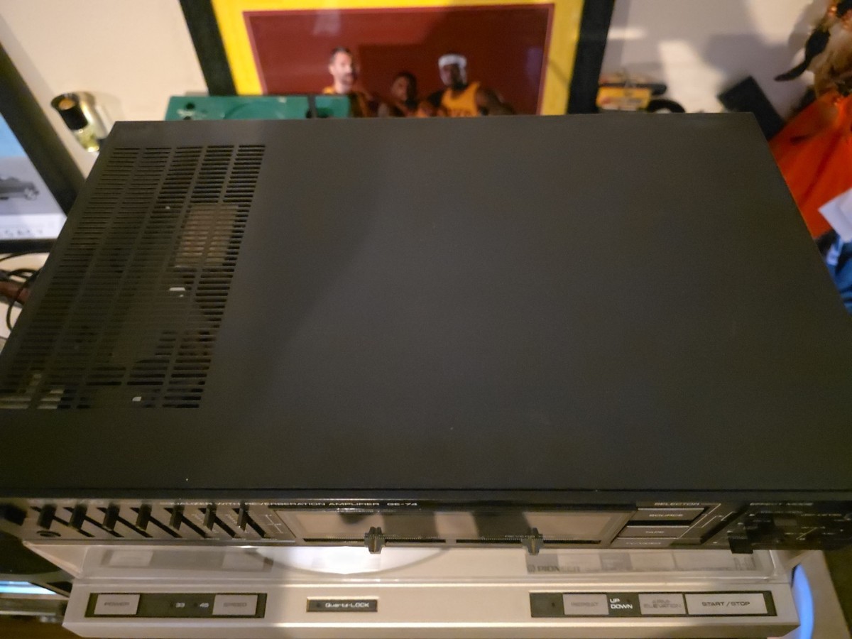 Kenwood GE-74 Graphic Equalizer With Reverberation Amplifier