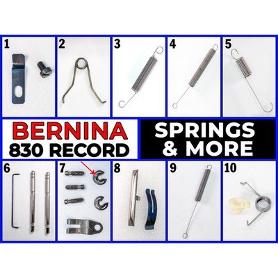 Bernina Genuine Springs And More Used Parts For 830 Record 801 807 817 831 etc