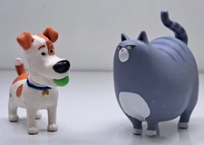 Universal Studios Secret Life of Pets Chloe Max Duke figures Backpack Clips lot