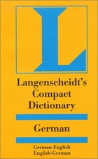Compact German Dictionary : German - English Paperback