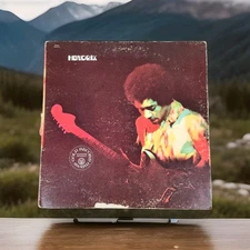 Jimi Hendrix-Band Of Gypsys Vinyl LP Lime Green Capitol Label #STAO 472