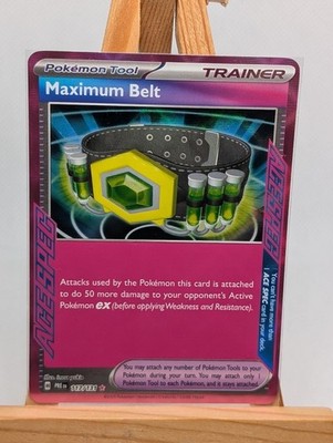Pokémon TCG Maximum Belt 117/131 Ace Spec Prismatic Evolutions