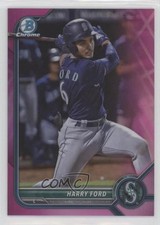 2022 Bowman Chrome Prospects Fuchsia Pink Vapor Refractor /199 Harry Ford 0nr3