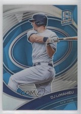 2021 Panini Spectra Neon Blue Prizm 41/50 DJ LeMahieu #11 10k8