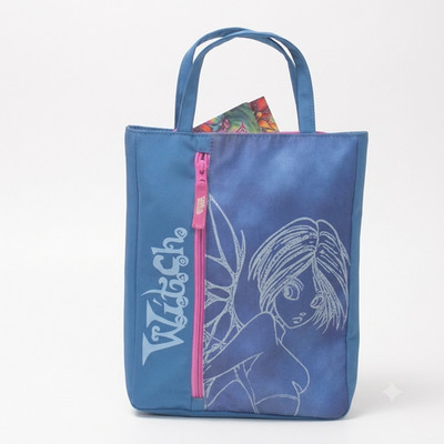 W.I.T.C.H. Disney Tasche Vintage 2000er - Will Vandom Blue Tote - Rare Deadstock 