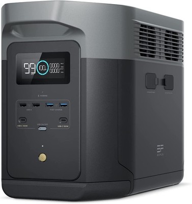 EcoFlow DELTA 2 Max EU 2048Wh Tragbare Power Station für Zuhause, Wohnmobil & Ca