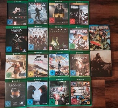 Xbox One Spiele Konvolut