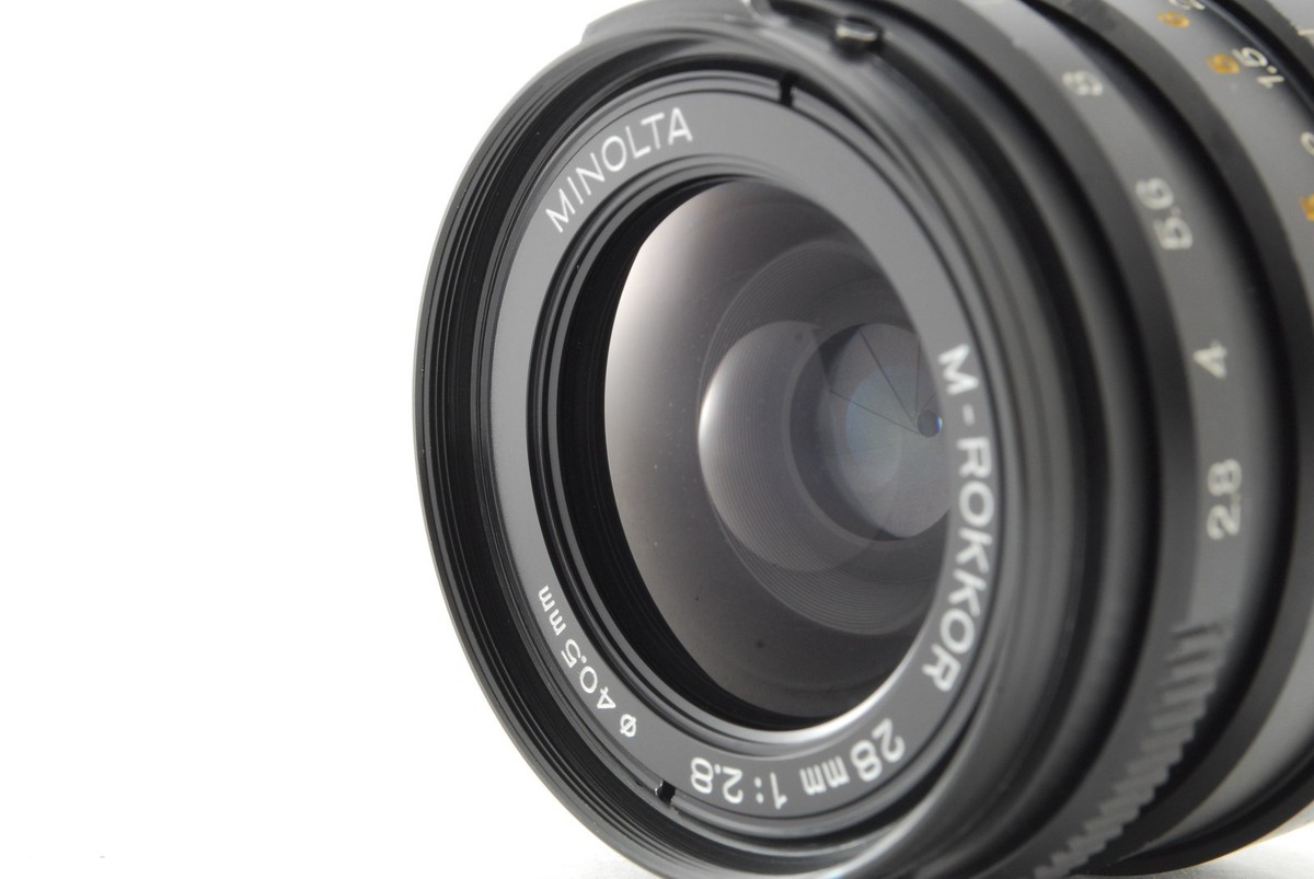 LEICA - 【だいやんさん専用】MINOLTA M-Rokkor 28mm f2.8 Minolta M-Rokkor 28mm f2.8 Lens for CL CLE Leica M mount [N