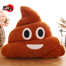 Funny Poo Emoji Plush Toy Cushion Soft Stuffed Cartoon Expression Pillow
