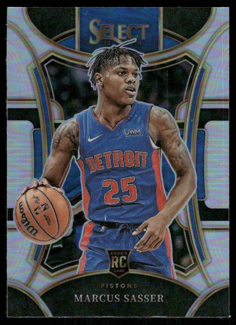 2023-24 Panini Select #303 Marcus Sasser Silver Prizms