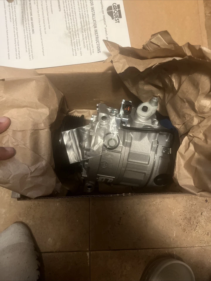 全新交流压缩机零件编号 T98348。 适用于奥迪 A6 2012 - 2015 及更多 — 第 4/4 张图片