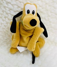 Vintage Disney Store Pluto Bean Bag Plush