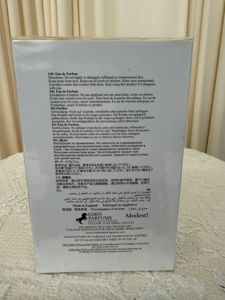 Spray EDP Between Us One Direction 100 ml Foto 2 de 3