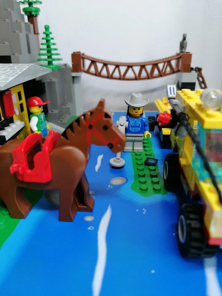 LEGO 6552 Rocky River Retreat Town - 1993 Complet - Photo 4/4