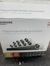 2 - Samsung 10 Camera, 16 Channel SuperHD Video Security System SDH-C85100BFN