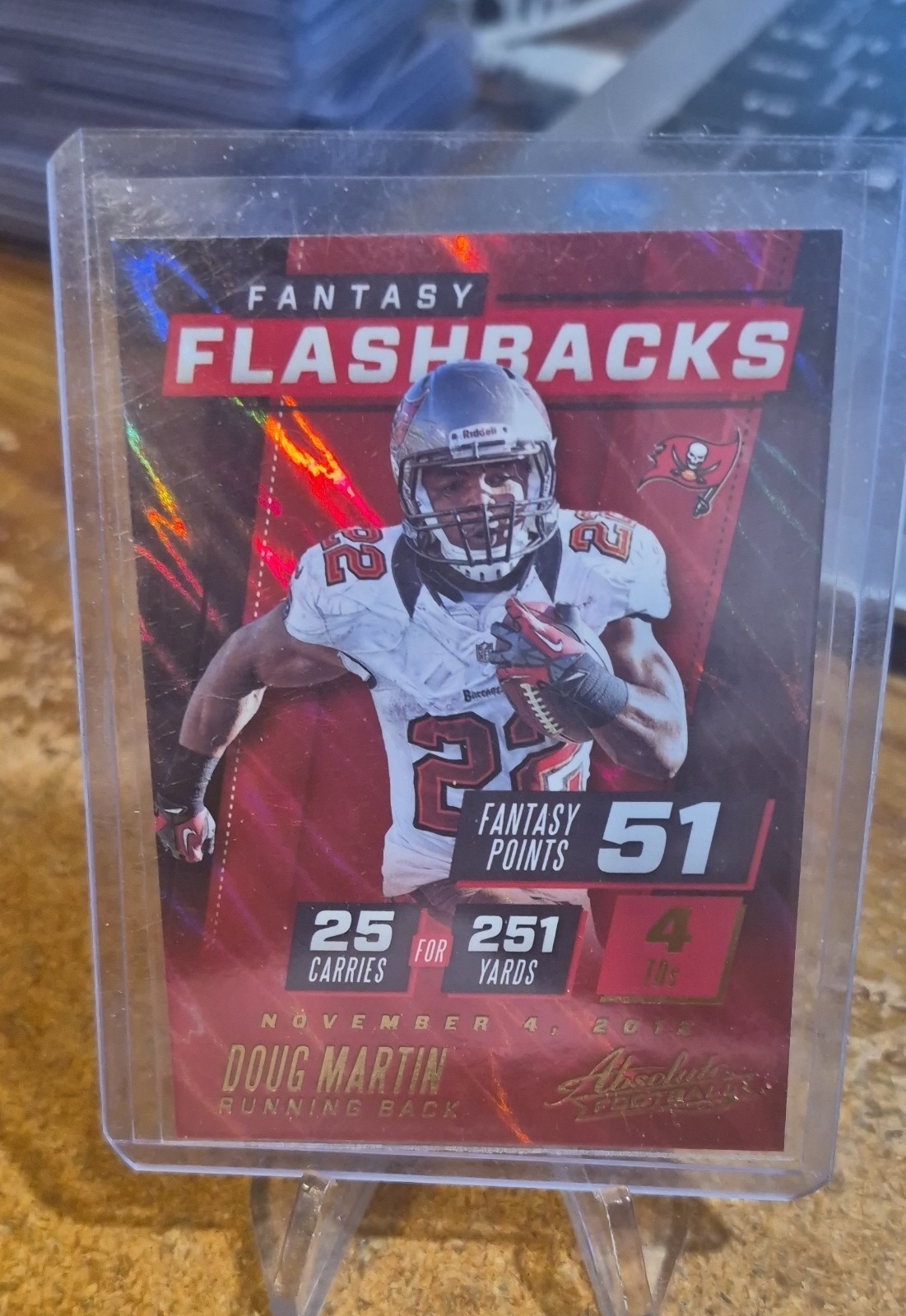 2017 Panini Absolute - Fantasy Flashbacks Doug Martin #4 