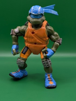  2003 TMNT Scootin Leonardo Teenage Mutant Ninja Turtles Actionfigur
