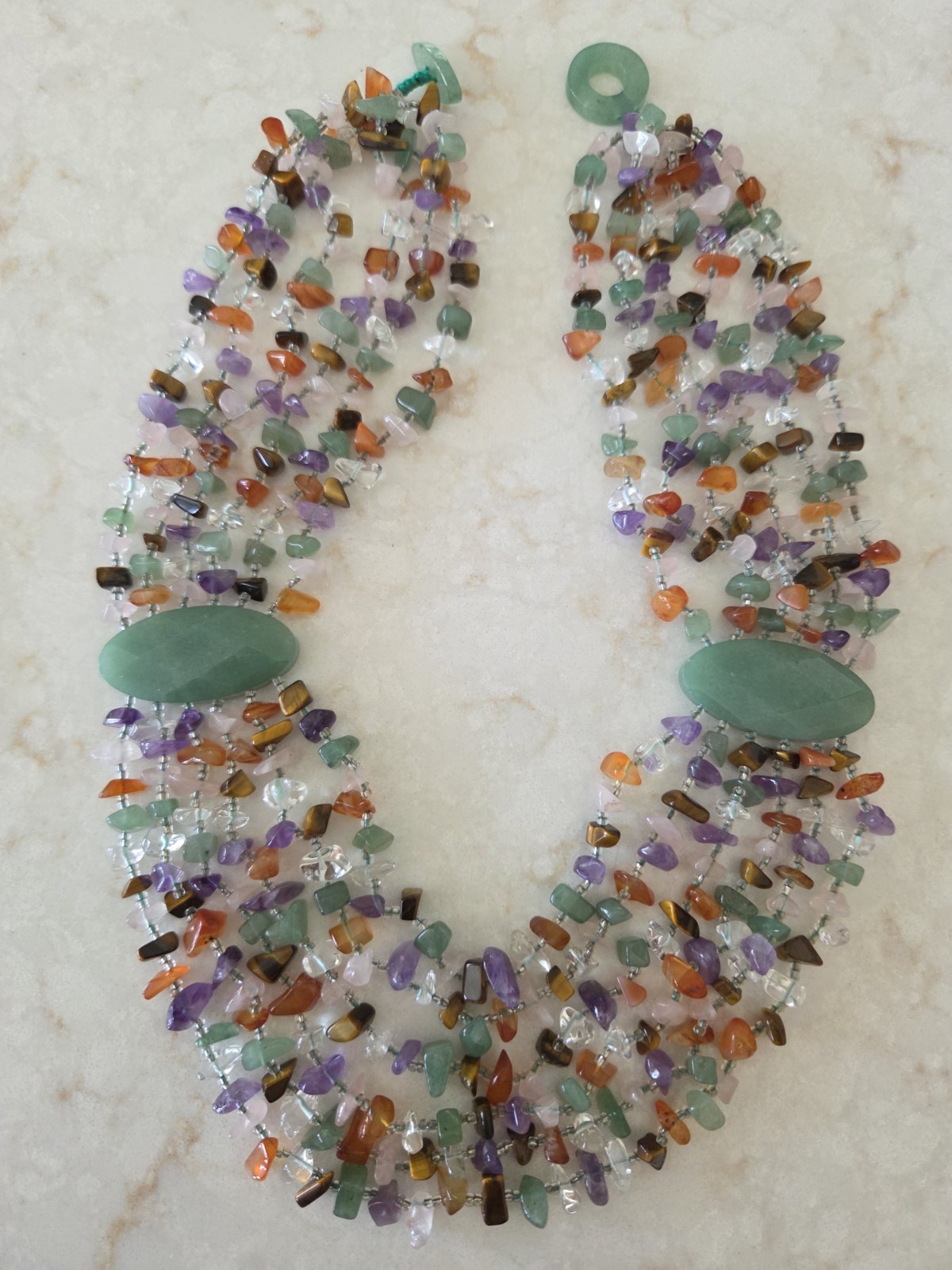 Daniel Steiger Multi Colored Gorgeous Necklace - image 1