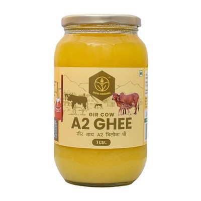 Shiva Organic Desi Gir Cow A2 Ghee | Bilona Method | Organic Grass-Fed | Pure...