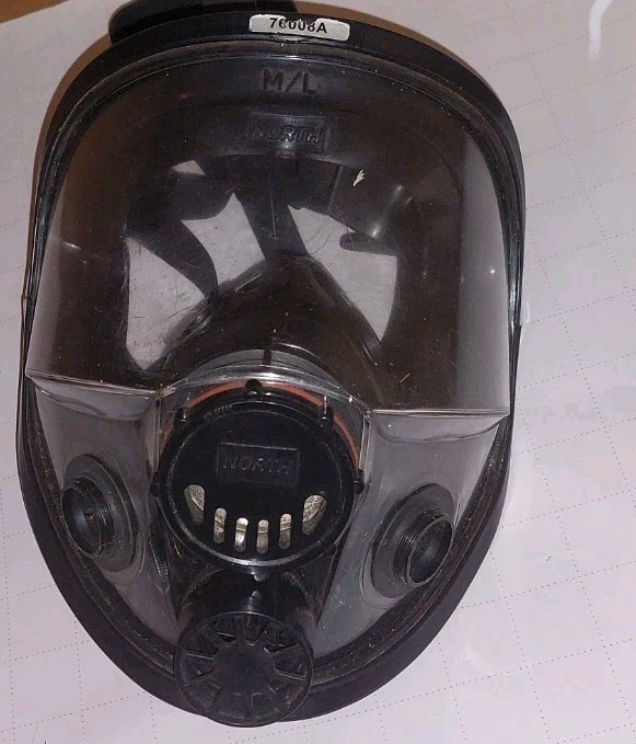 Honeywell North 76008A Full Face Respirator Mask Fallout Survival Cosplay