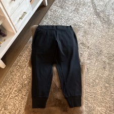 Athleta Women's Black Jogger Pants Size L Activewear Nylon Spandex Pockets