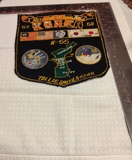 Vintage USAF K 55 '57 '58 Korea Jacket Back Patch