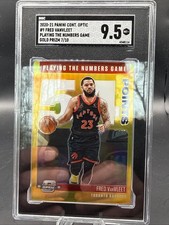 2020-21 Panini Contenders Optic #9 Fred VanVLEET  Gold Prizm 7/10 SGC 9.5