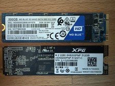 Two 500GB Gen3 M.2 SSD (Health In Pics)