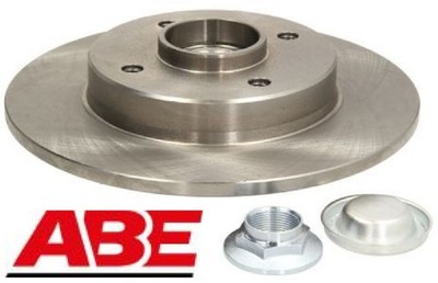 2x Bremsscheibe ABE C4C018ABE 2 Bremsscheiben für Citroen für Peugeot für Ds