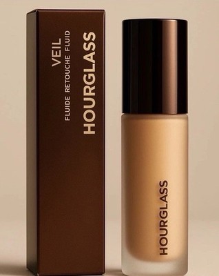 Hourglass NIB Veil Retouching Fluid Almond   0.10 oz, Discontinued Shade