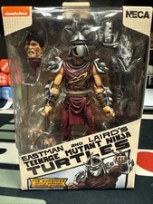 NECA Teenage Mutant Ninja Turtles Mirage Comics Battle Damaged Shredder 7  Sc...