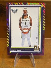 2025 Donruss WNBA MYISHA HINES-ALLEN #65 PURPLE LASER /99 SP Wings