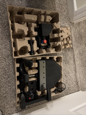 Logitech Flight Yoke Throttle System - Black