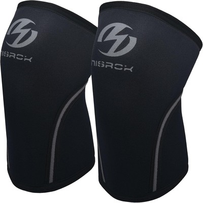 Knee Sleeves (1 Pair), 7mm Neoprene Compression Knee Braces, Great Support fo