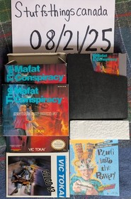 The Mafat Conspiracy 1990 100% Complete Nintendo Game. BEAUTIFUL BOX! NES CIB