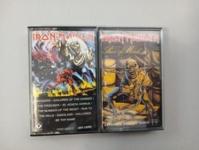 Iron Maiden Cassettes Piece Of Mind/Number Of The Beast - Tested