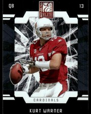 Kurt Warner 2009 Donruss Elite #1 Cardinals NFL READ FREE SHIPPING AutographDen