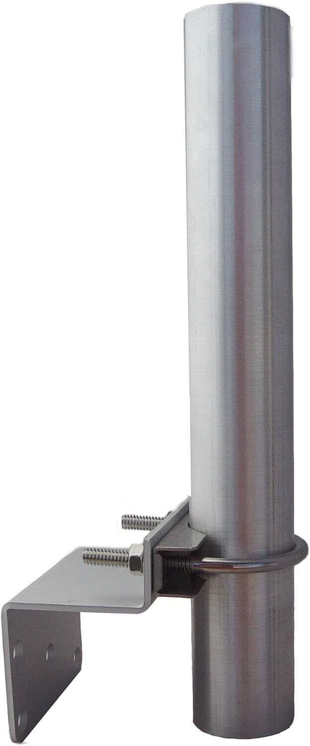 Wilson 10in Mounting Pole For Antennas w/L-Bracket Wall Mount (901117)