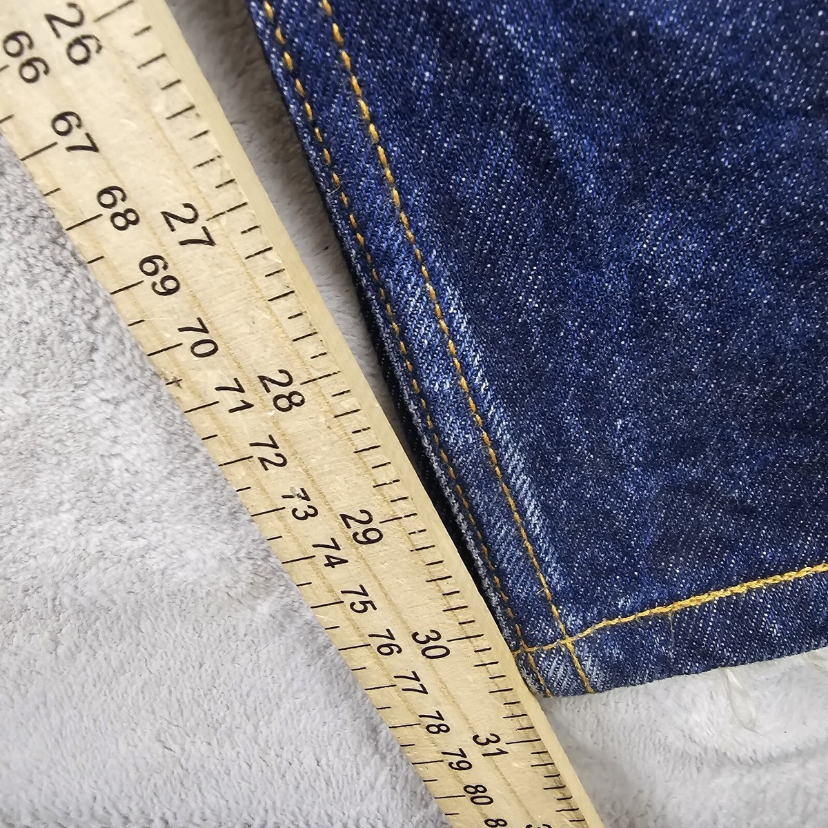 Vintage LEVIS 501 XX Jeans Mens 44x31 Acid Wash Button Fly Blue