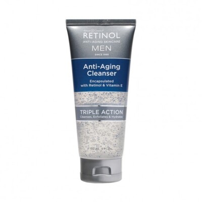 Retinol Men Anti-Aging Gesichtsreiniger Triple Action Formula 150ml Winter Sale!