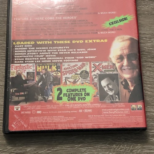 Stan Lee's Mutants Monsters and Marvels DVD 2002 w/ Kevin Smith New Sealed - Imagen 4 de 8