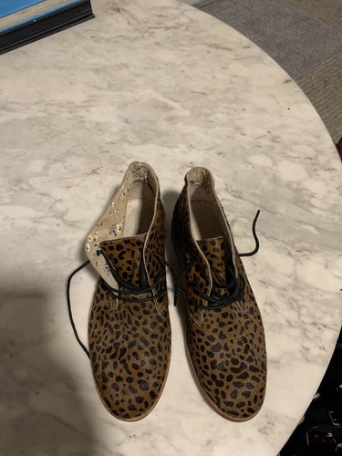 Vanishing Elephant Leopard Desert Boot. Size 37|AU 6|UK 4. New $31 Free Postage - Picture 2 of 5
