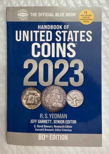 2023 WHITMAN BLUE BOOK - JUST RELEASED & SHIPPING FREE DAILY  